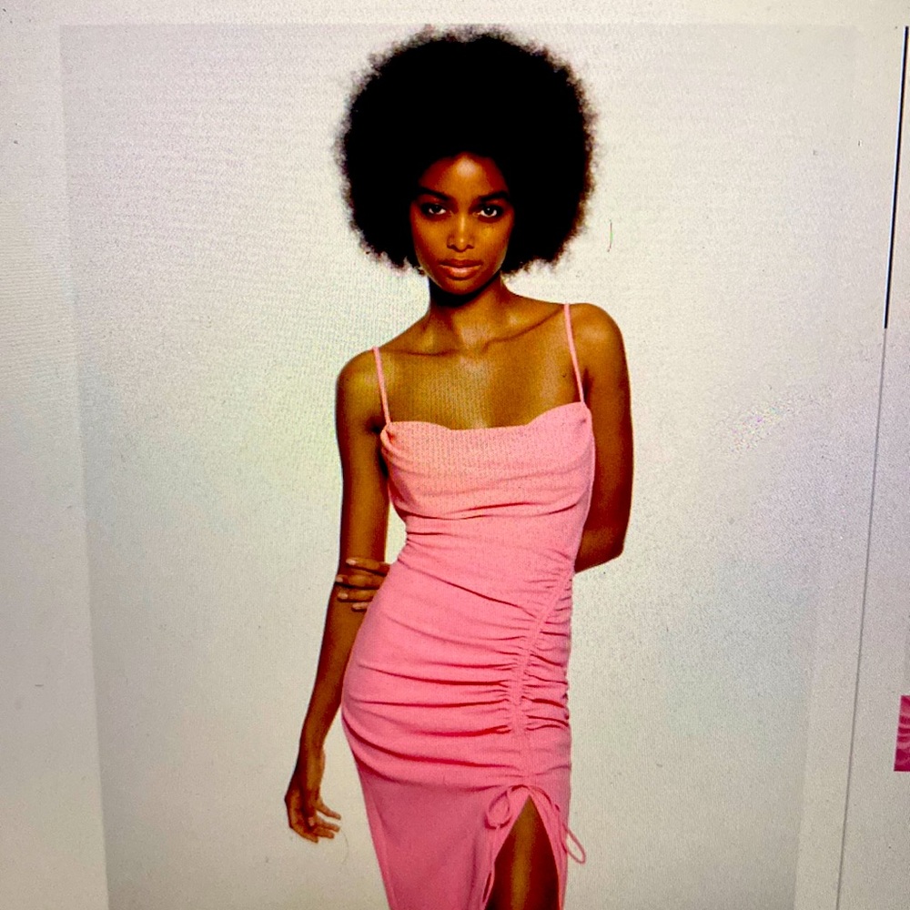 Zara Draped Midi Dress